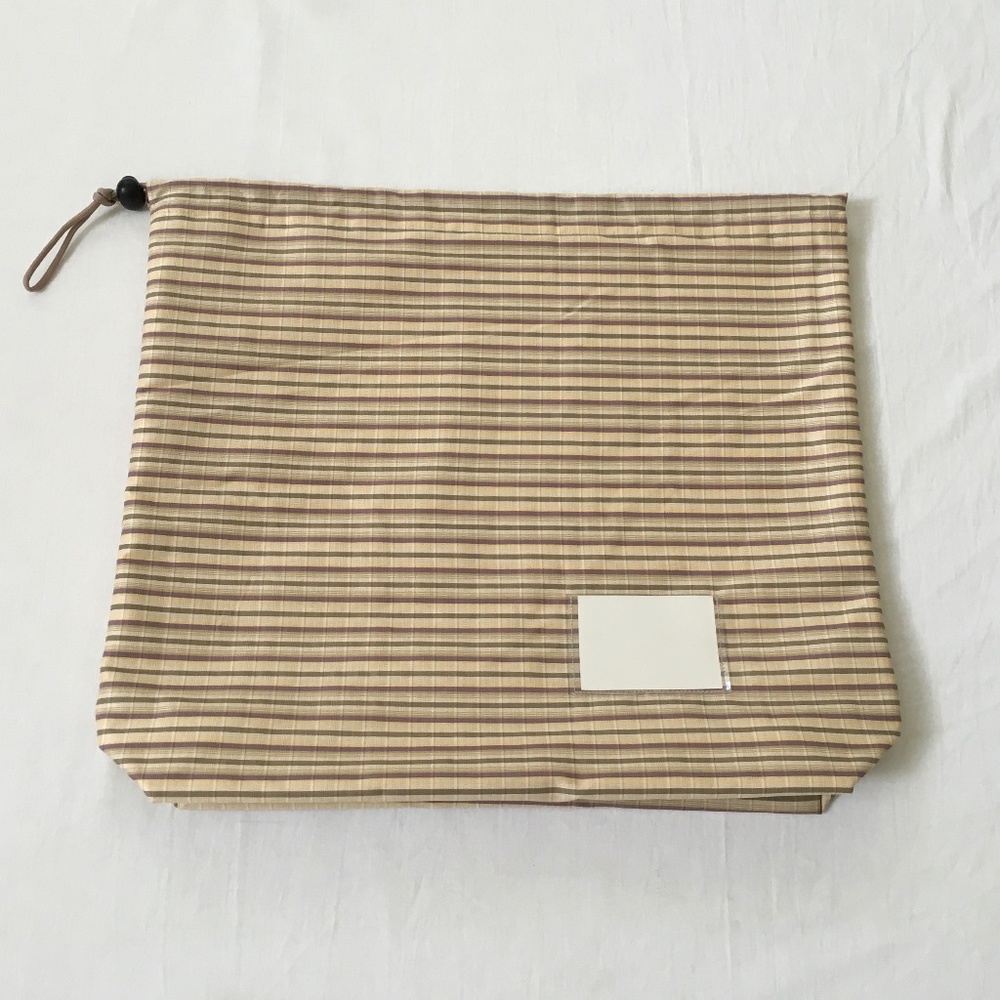Dust Bag Flannel Lined for Flat Bottom Bags Small